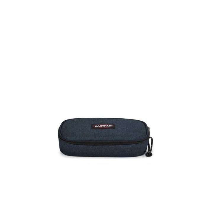 Trousse à crayons Oval triple dnim - Eastpak UNI Bleu Marine / Bleu Nuit -  Cdiscount Bagagerie - Maroquinerie