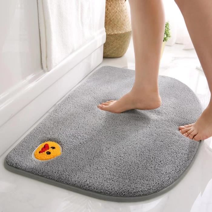 Tapis De Bain Antidérapant En Mousse À Mémoire De Forme - Multicolore