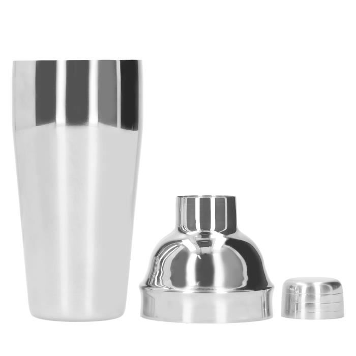 EJ.life Steel Cocktail Shaker, Three‑Stage Split Design Wear‑Resistant Cocktail Shaker Set, Bar
