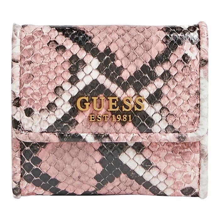 Portefeuille Chloé En Python Et Cuir Beige - Occasion Très Bon état