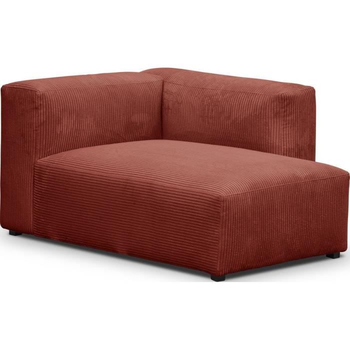 Canapé d'angle Velours Confort