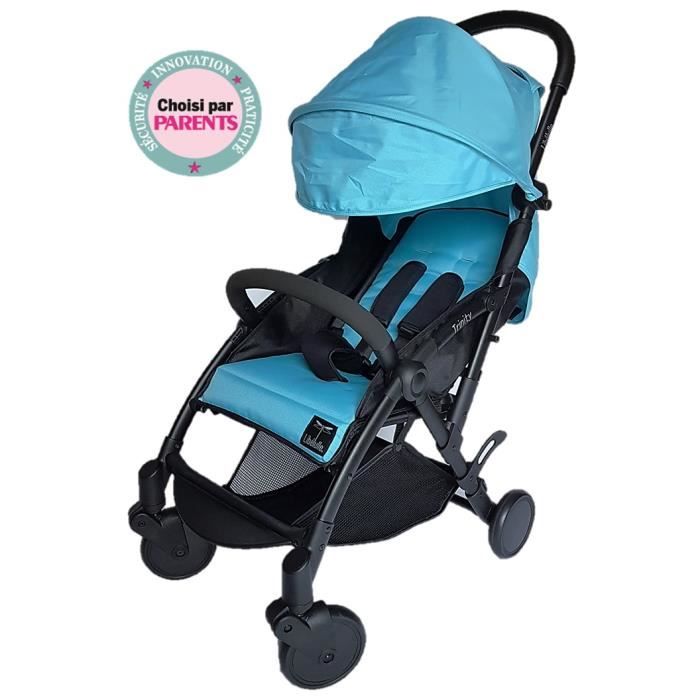 TRINITY Poussette Ultra Légère 5kg Ultra Compacte Format bagage