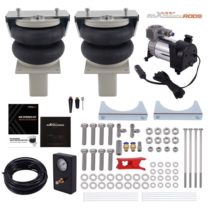 Kit de Suspension Pneumatique 4000KG 12V pour Iveco Daily 35s 35L 2006