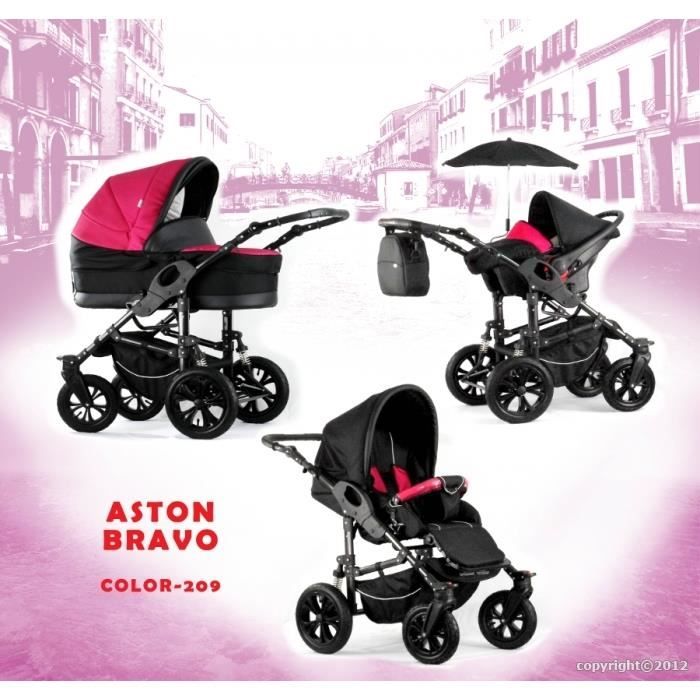 poussette avec cosy isofix