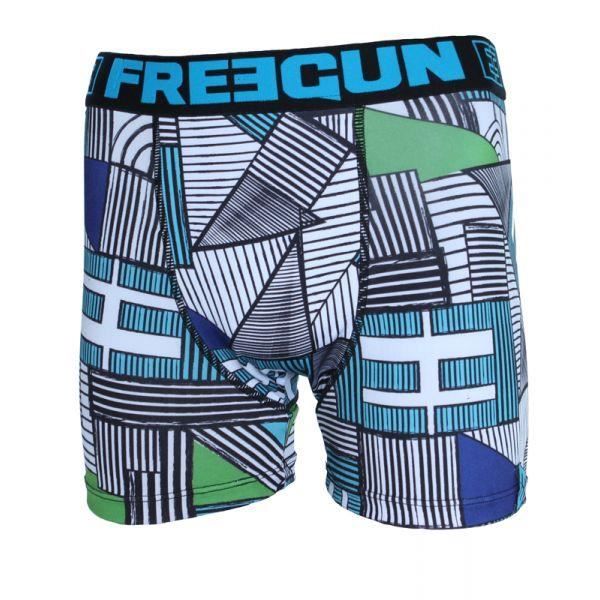 Boxer En Microfibre Dbz Bleu Marine Homme - Freegun