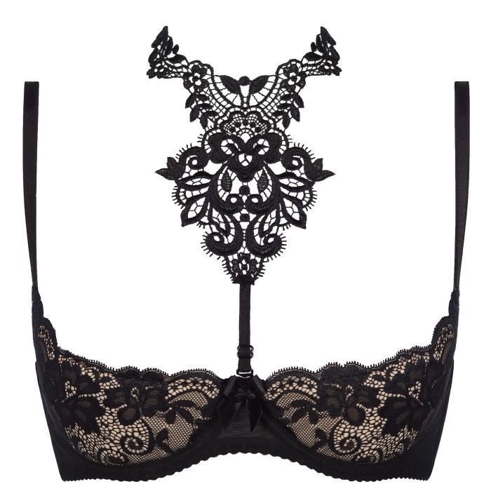 luxueux à quarts de Elena XL Noir Cdiscount PrêtàPorter