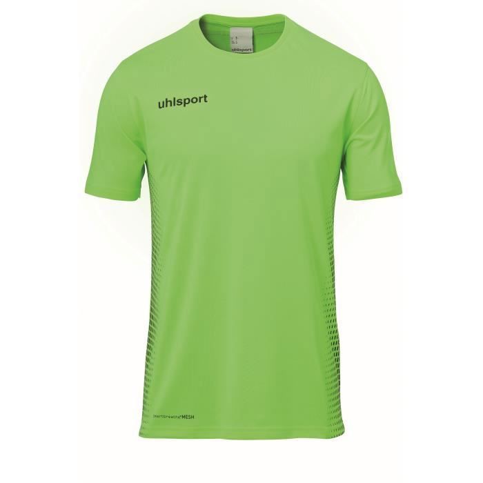 Ensemble de football Uhlsport Score - Homme - Vert fluo/noir - Maillot et short - Matière mesh spéciale Ensemble de football Uhlsport Score - Homme - Vert fluo/noir - Maillot et short - Matière mesh spéciale
