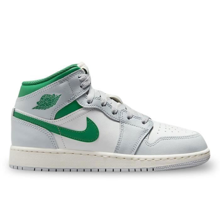 Nike Nike Air Jordan 1 Mid (Gs) Chaussures pour Enfant Blanc DQ8423-142