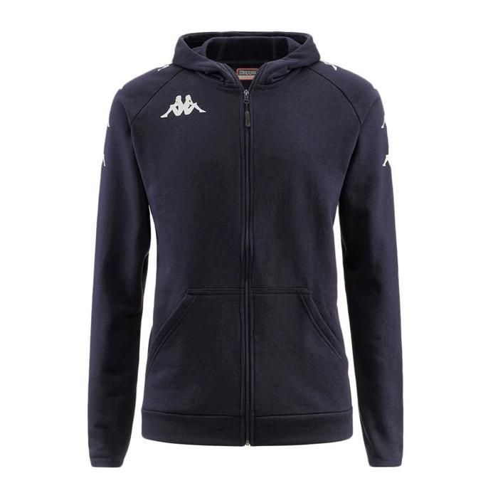 Veste enfant - Kappa - Divieto - Bleu marine - Manches longues - Confortable et chaud Veste enfant - Kappa - Divieto - Bleu marine - Manches longues - Confortable et chaud