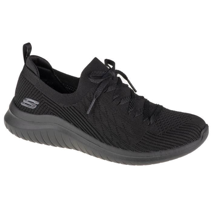 Skechers Sneakers - SKECHERS - Ultra Flex 2.0 Flash Illusion 13356-BBK - Femme - Textile - Lacets