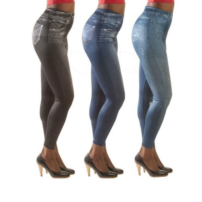 FACILITYS Jegging jean slim  - Vendu par 3