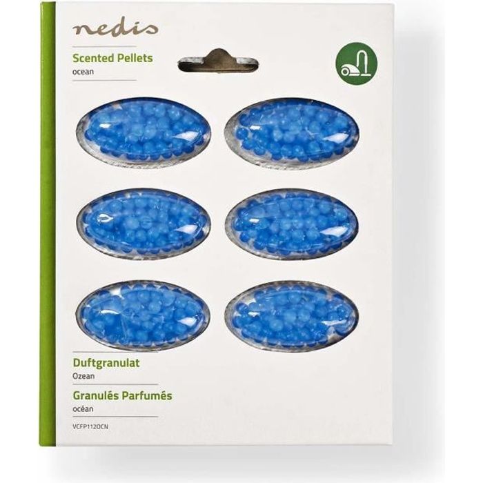 Perles de Parfum pour Aspirateur Océan 6 piéces ALPEXE-2096