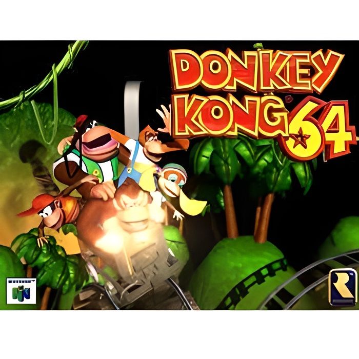 Nintendo Jeu Pour N64 Donkey Kong 64