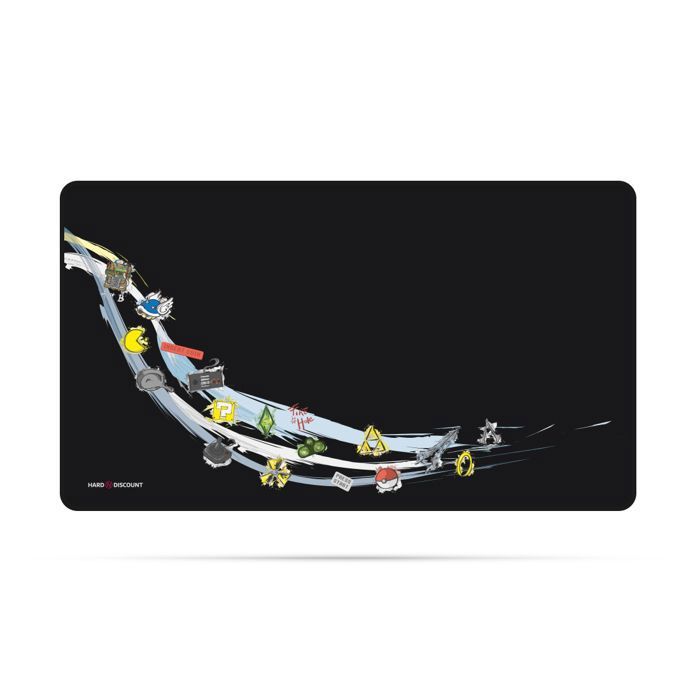 Tapis de souris - HND - Medium Gamer - 59x29 cm - Nylon - Antidérapant