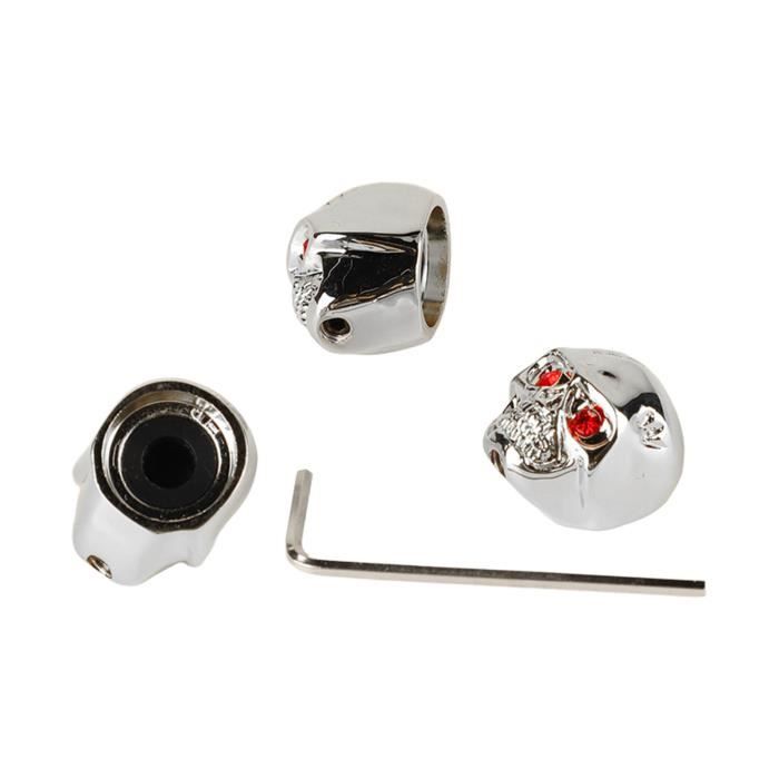 4 Boutons De Contrôle Volume/tone Pour Guitare électrique – Style 3 Couleurs, Diamètre 6mm, Remplacement Facile