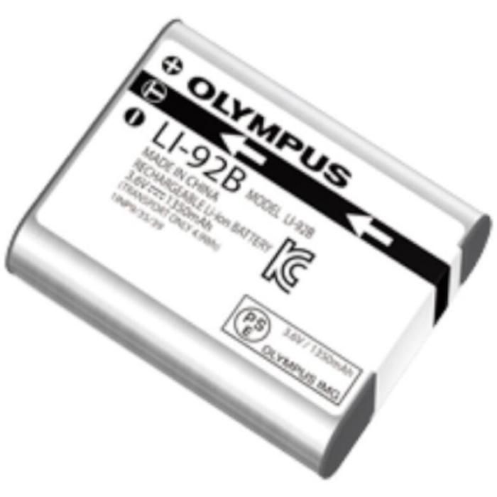 Batterie Olympus LI-92B 1350 mAh – Compatible TG-3, TG-4, TG-5, TG-6, TG-7 - vue 3