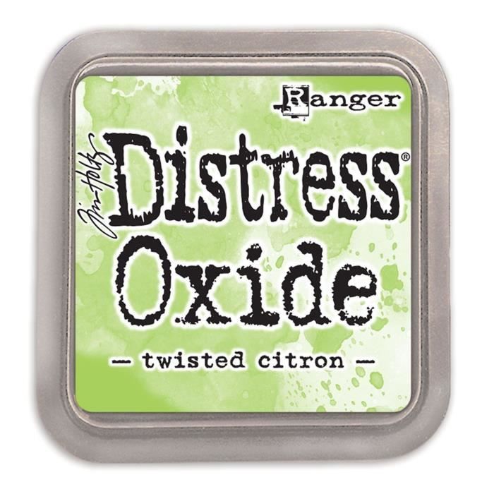 Encreur Distress Oxide de Ranger - Ranger distress oxides:Twisted Citron