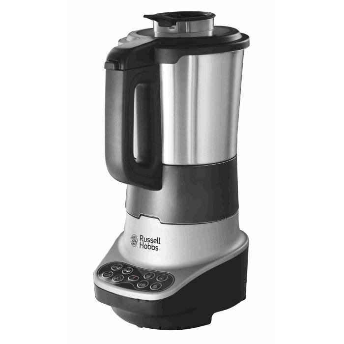 RUSSELL HOBBS 21480-56 Blender Chauffant 2en1 Programmable Soup and Blend 1,75L, 8 Programmes Prérég