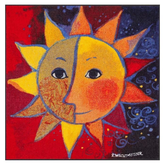 Tapis Soleil - dessiné par Rosina Wachtmeister - Cdiscount Maison