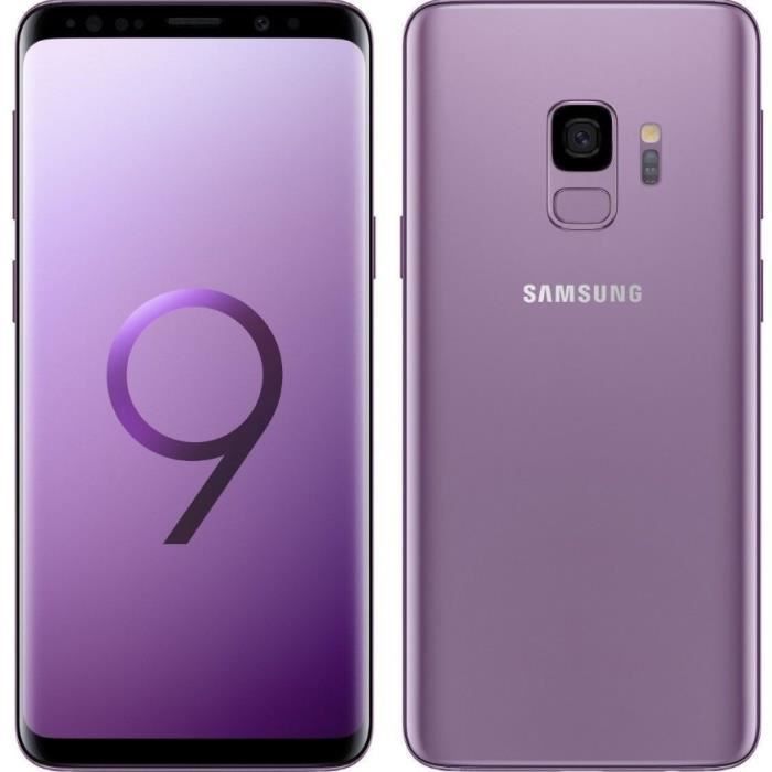Vente T&eacute;l&eacute;phone portable Samsung Galaxy S9 64 go Ultra-violet pas cher