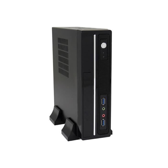 Vente Ordinateur de bureau Mini-PC passif, Intel Celeron, 480Go SSD, 8Go RAM, Win 10. Ref: UCM6519I4VI1HF pas cher Vente Ordinateur de bureau Mini-PC passif, Intel Celeron, 480Go SSD, 8Go RAM, Win 10. Ref: UCM6519I4VI1HF pas cher