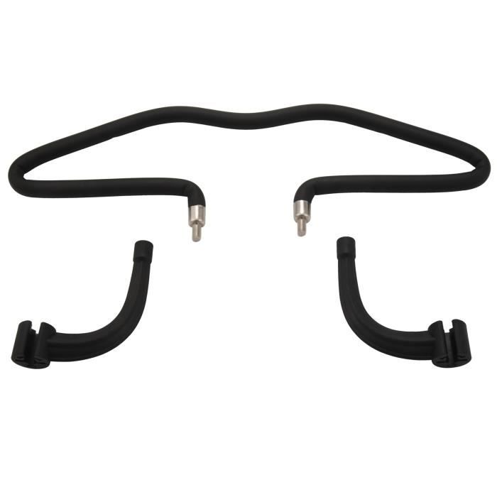 Cintre Voiture à Clipser Sur Appui-tête - Pour Vestes, Manteaux, Costumes, En ABS/acier, Noir, 1 Pièce