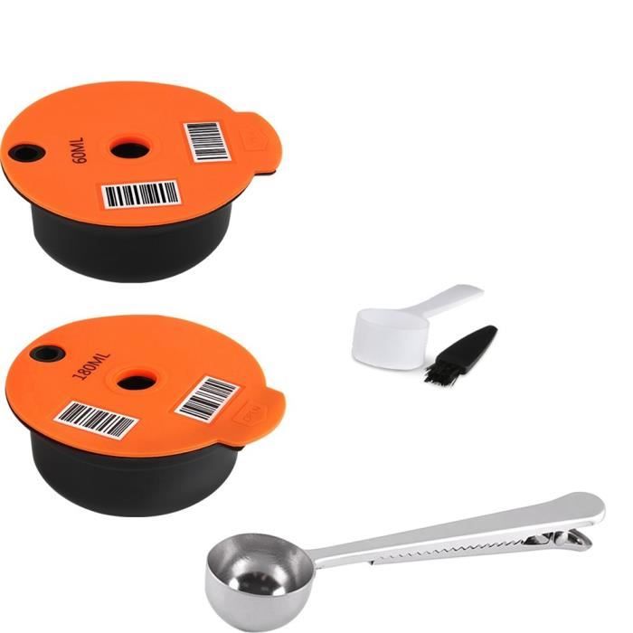 Capsules de Café Rechargeables pour Dosette de Café RéUtilisable