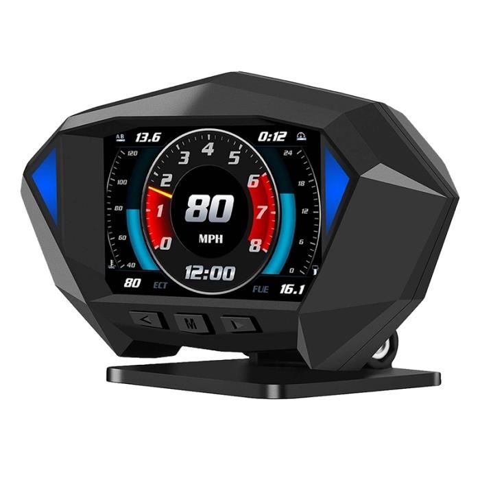 Generic Compteur De Vitesse GPS Pour Voiture, Affichage Tête Haute LED HUD De 2,5 Pouces - Prix Pas Cher | SN
