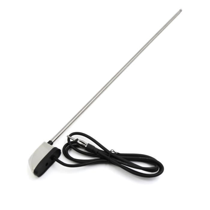 Base plastique universel extérieur Voiture radio AM//FM Antenne Signal