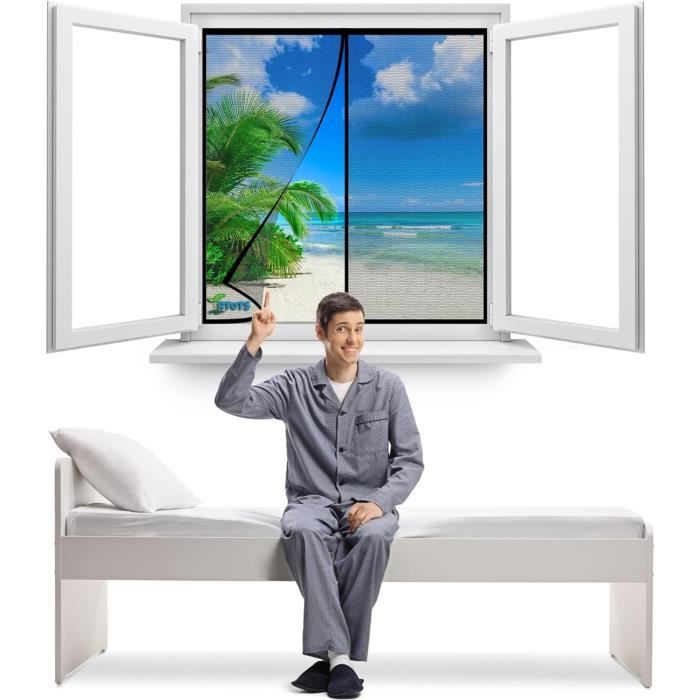 Moustiquaire Porte Aimantée 160 X 260 Cm Anti-Moustiques