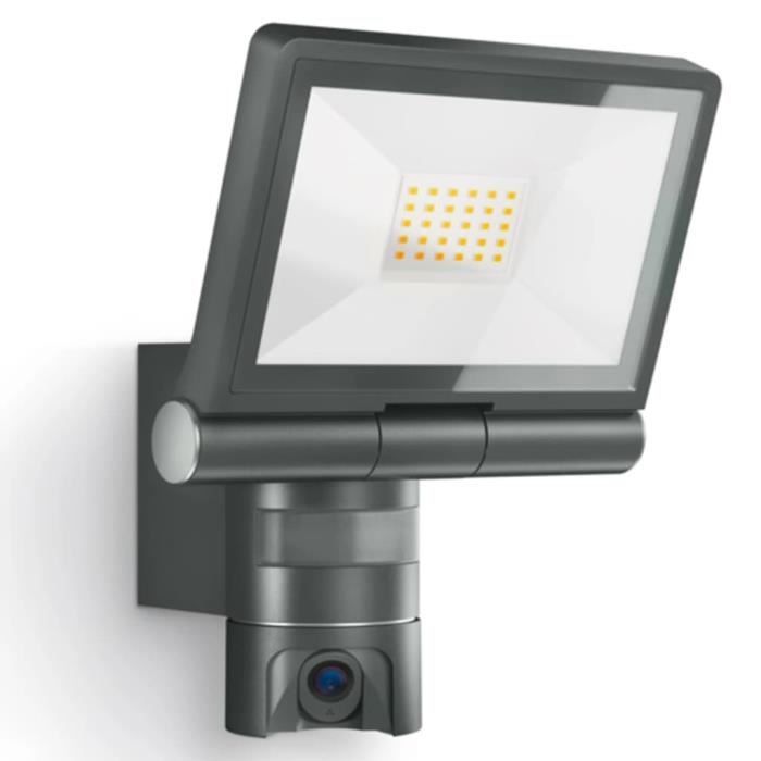 Steinel Projecteur extérieur avec détecteur et caméra XLED CAM 1 LED 20W 3000K IP44