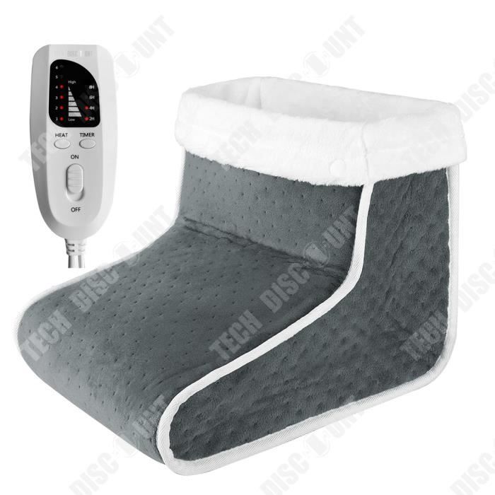 Chauffe-pieds électrique Ecosapiens à Infrarouge, 3 Réglages De Température, 220V, Marron, Neuf