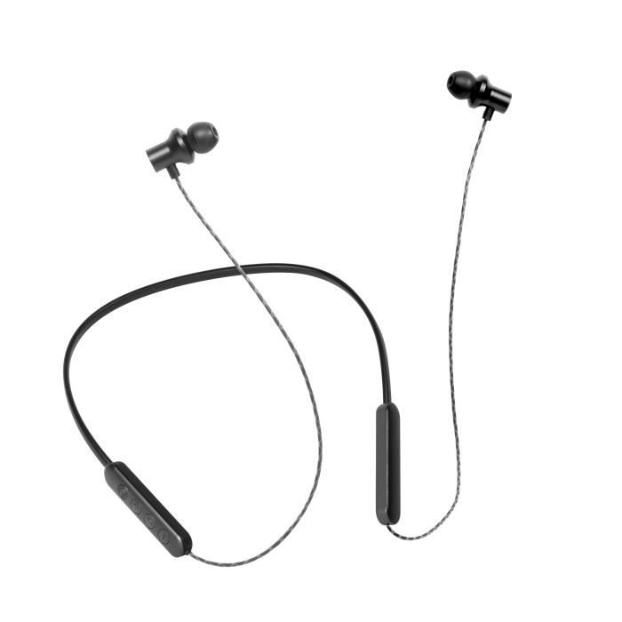 Ecouteurs Bluetooth - MUSICMAN - Intra-auriculaires - Réduction active du bruit - IPX4 - 6h autonomie
