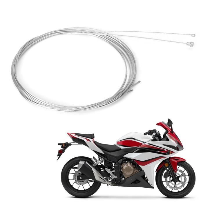 Kit Réparation Câble Frein Moto KIMISS - Universel, Alliage Aluminium, Facile à Installer, Pour Sécurité Freinage