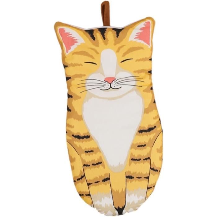 3 Paires De Gants D'Hiver Pour Enfant - Mitaines Plein Doigts Avec Motif Chat, Taille 3-8 Ans, Élastiques