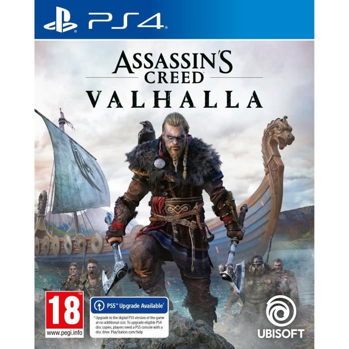 Jeu Vidéo - Ubisoft - Assassin'S Creed Valhalla - PS4 - Aventure - Edition Standard - Pegi 18+