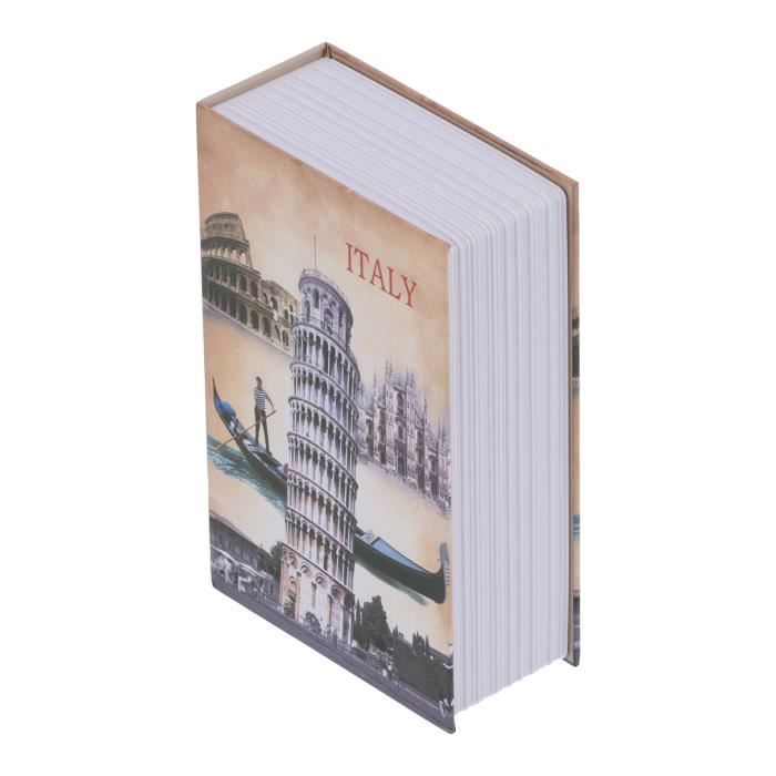 Coffre-fort Livre Déguisé - Mini Dictionnaire 18x11,6x5,5 Cm Avec Serrure à Code - Pour Cacher Argent, Bijoux, Documents - Cadeau Original