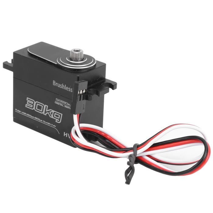 Servo étanche CNC à engrenages métalliques - VGEBY - 30 kg - 55x42x20mm - Pour voiture/bateau RC