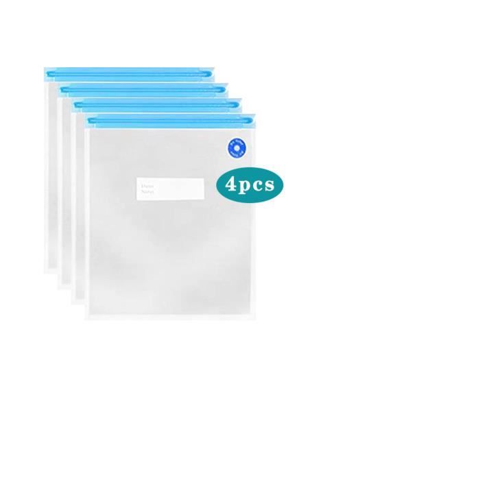Sachets Aluminium à Zip 8 Oz - Excellente Barrière Contre L'oxygène Et L'humidité, Pour Conservation Alimentaire