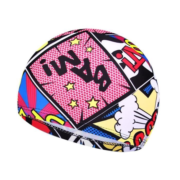 Bonnet De Bain Unisexe Adulte - Pour Cheveux Longs - Nylon Doux Et élastique - Piscine, Natation - Couleur Unie