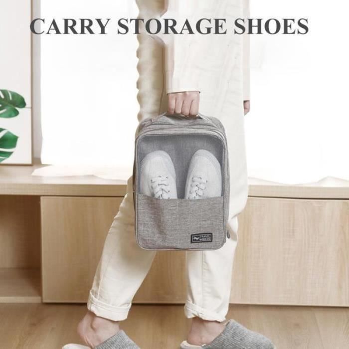 Sac De Rangement Pour Chaussures De Danse - 2pcs Double Cordon Ballet - Fituenly