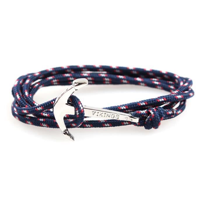 Bracelet Pour Homme Zense Bleu Marine - Modèle ZB0373 En Polyester, Boucle Acier - Neuf Avec étiquettes