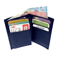 GAMBC® - Porte Carte Homme Anti Piratage RFID - Étui Carte Bancaire - Porte- Carte - Card Holder Protection - Porte Cartes En Plastique Semi-Rigide Pour 8 Cartes