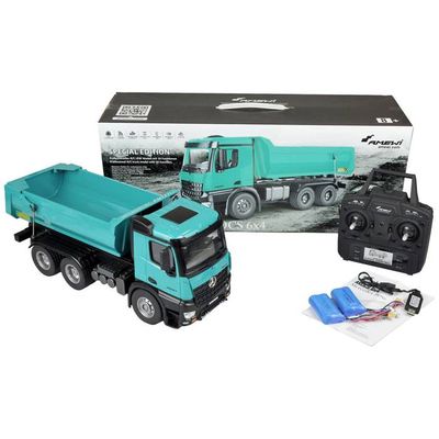 Amewi 22504 Benz Mercedes Camion carrosserie en métal V2 véhicule sous Licence radiocommandé RTR 2 4 GHz avec Batterie supplémentaire Gris | Rakuten