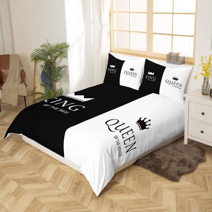 Housse De Couette Canard Wood Duck – 100% Coton – Taille Double, Queen, King