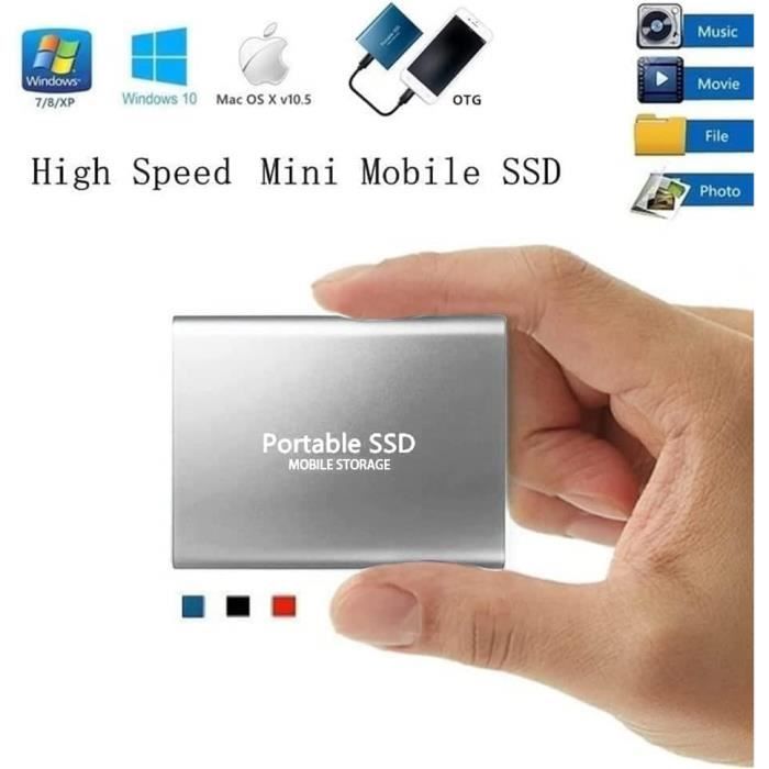 10 To Portable SSD Disque dur External Solid State Drive USB 3.1