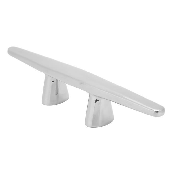 Taquet De Bateau Acier Inoxydable 316 – Base Ouverte, 4 Pouces, Poli Miroir, Pour Amarrage Et Accastillage, Usage Marin Et Décoratif