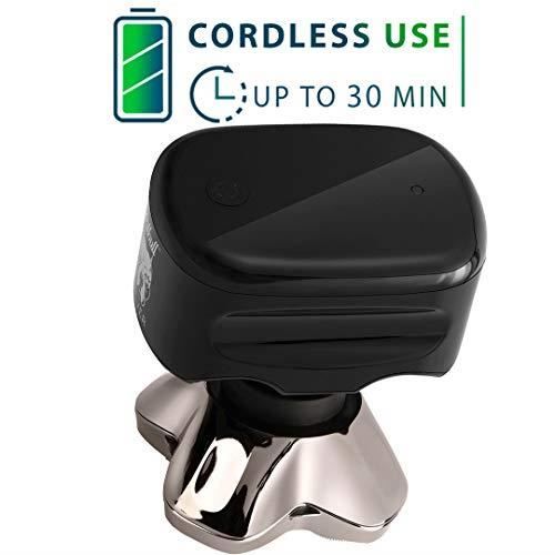 Rasoir Crâne Pitbull Skull Shaver Silver Pro - 4 Têtes, Rechargeable, Occasion