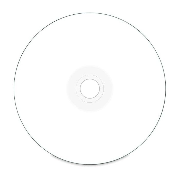 CD-R 700Mo 52x Professional Line CD-R 700 Mo | 80 Min Vitesse D'écriture 52 Fois, Imprimable Sur Toute La Surface (Jet D'encre) Waterguard Blanc, Brillant Et étanche, Entièrement Métallisé, 100 Cakebox CD-R