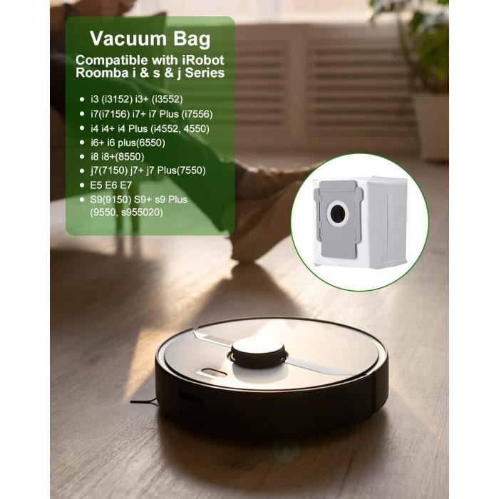 Pour IRobot Roomba I7 I7+ I3 I3+ I4 I4+ I6 I6+ I8 I8+ J7 J7+-Plus E5 E6 E7  Robot Aspirateur PièCes ACCESSOIRE D'ASPIRATEUR - Cdiscount Electroménager